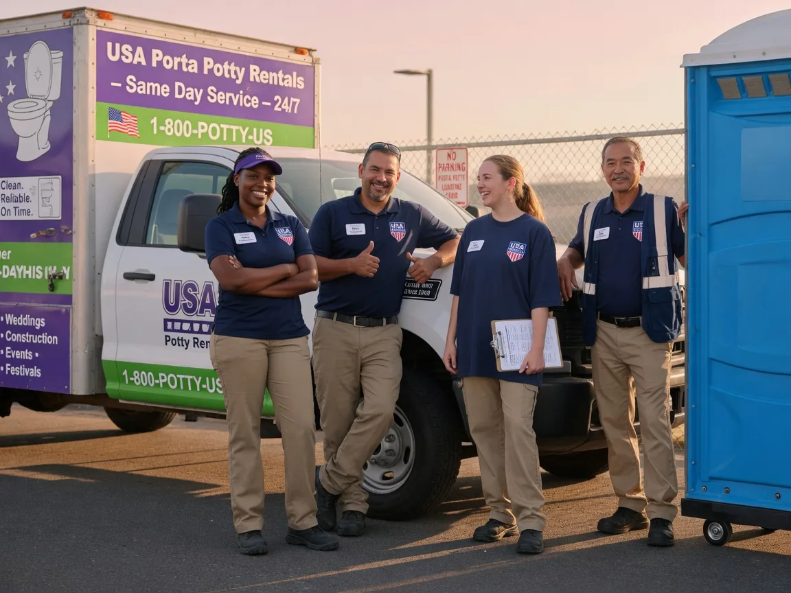 Porta Potty Rental company in Republic, MI
